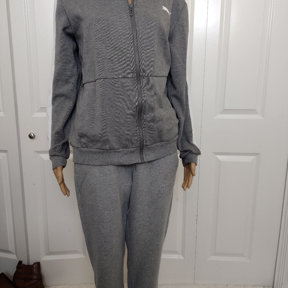 Grey Puma Tracksuit